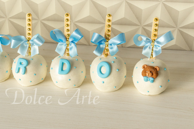 Maçãs de chocolate Ursinhos Realeza