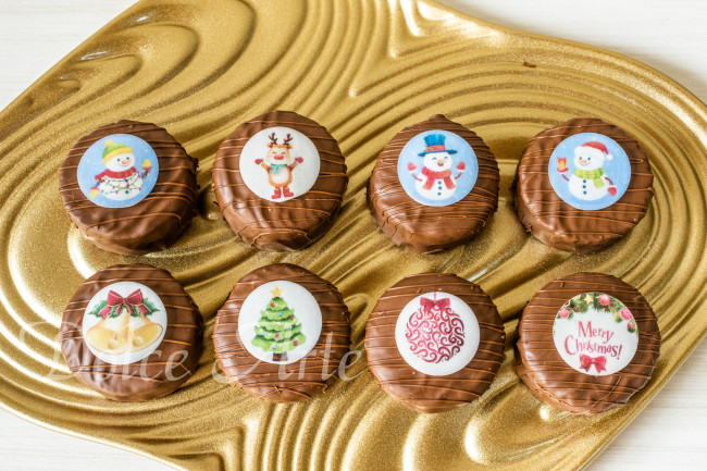 Pães de mel decorados Natal