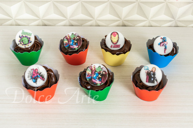 Cupcake Super Heróis