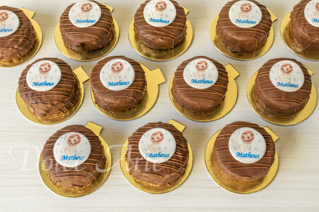 Pães de mel decorados Leãozinho