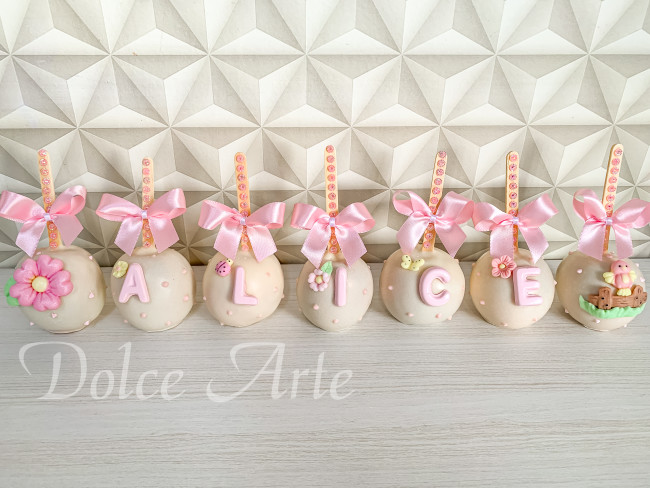 Maçãs decoradas Jardim