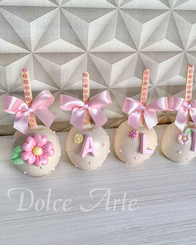 Maçãs decoradas Jardim