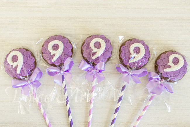 Pirulito de Chocolate Personalizado