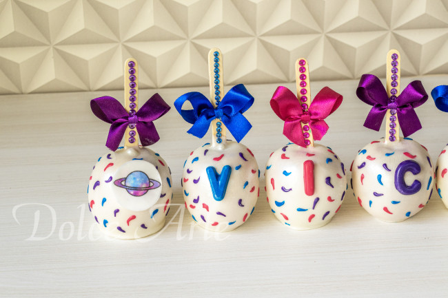 Maçãs de Chocolate Galáxia