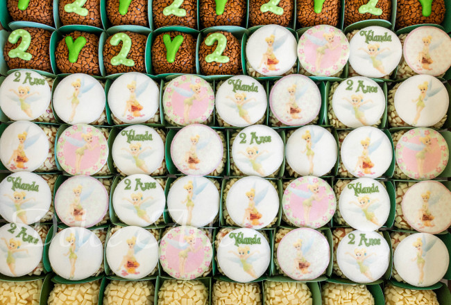 Doces decorados Sininho