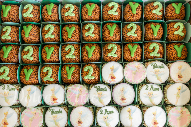 Doces decorados Sininho