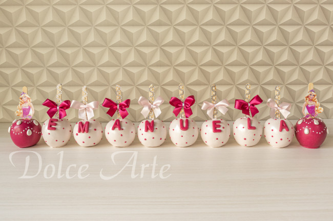 Maçã de Chocolate Barbie