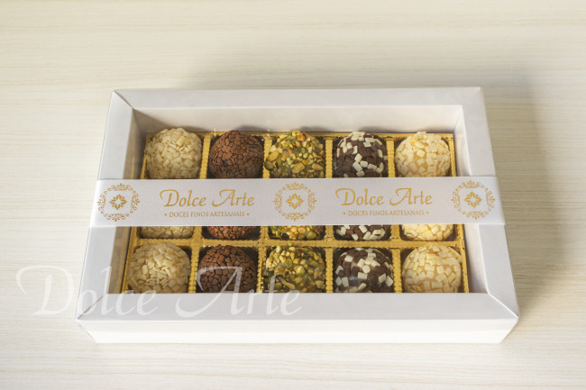 Caixas de Visor com 15 doces