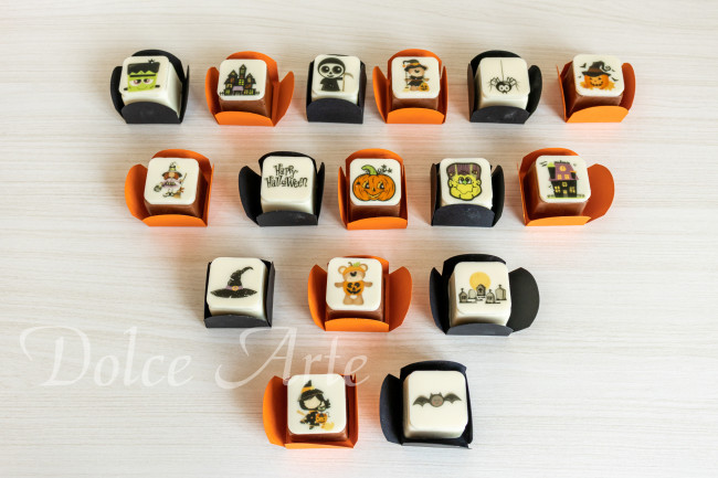 Bombons decorados Halloween