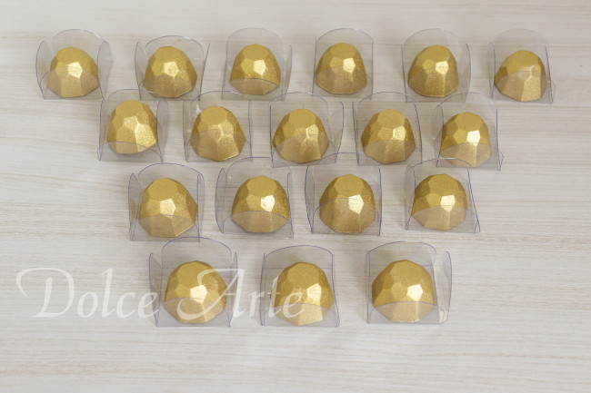 Bombom Diamante Dourado