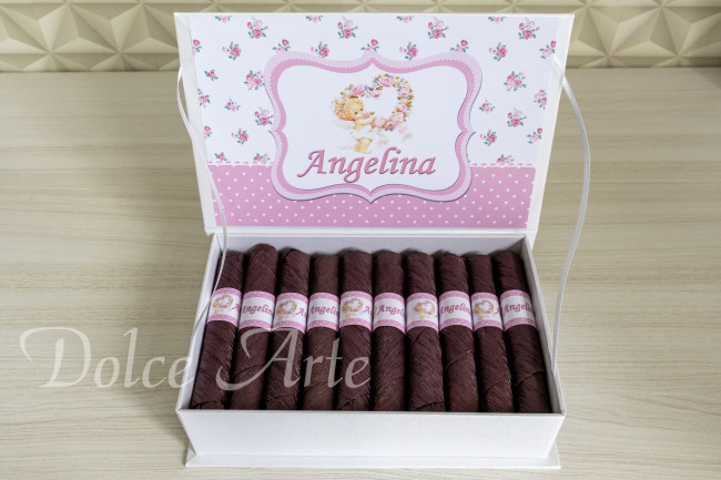 Caixa personalizada com 20 charutos