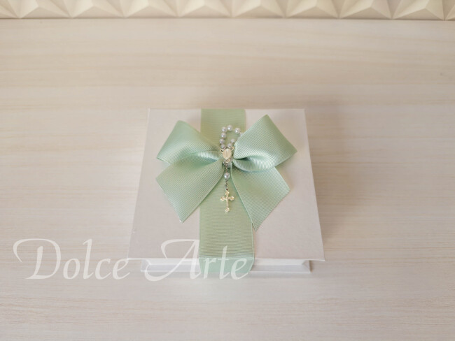 Caixa Personalizada com 9 Doces decorados Convite Batizado