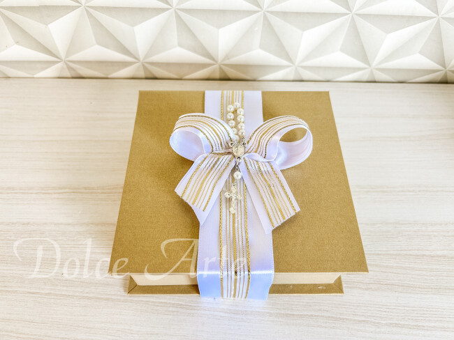 Caixa Personalizada com 9 Doces decorados Convite Batizado