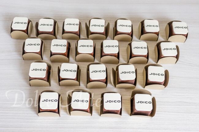 Bombons Decorados Corporativos, personalizados com pastilha de chocolate com a logo da empresa