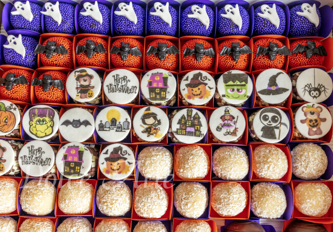 Doces decorados Halloween