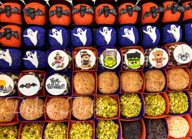 Doces decorados Halloween