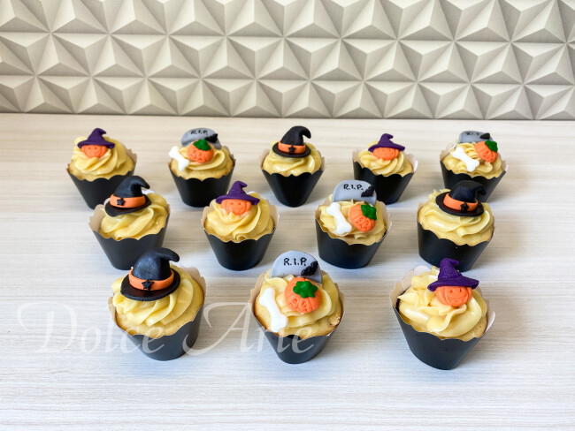 Cupcakes decorados Halloween