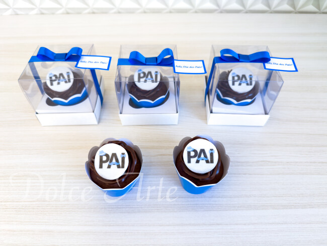 Cupcakes decorados Dia dos Pais
