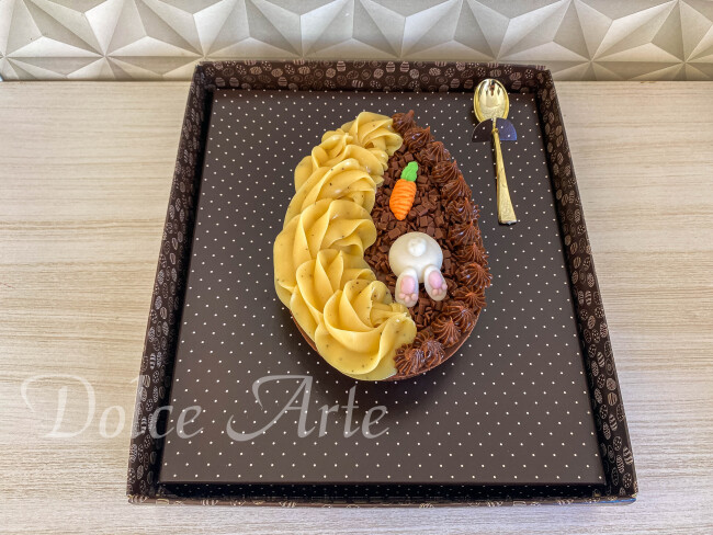 Ovo de colher recheado Páscoa