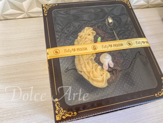 Ovo de colher recheado Páscoa