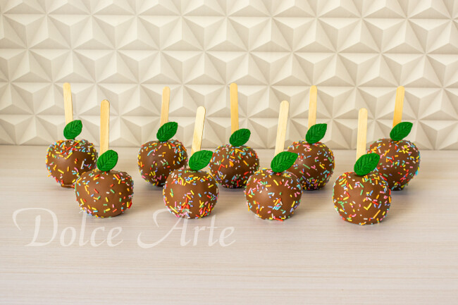 Maçãs de Chocolate