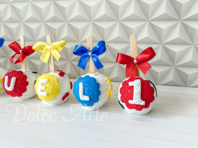 Maçã de Chocolate Toy Story