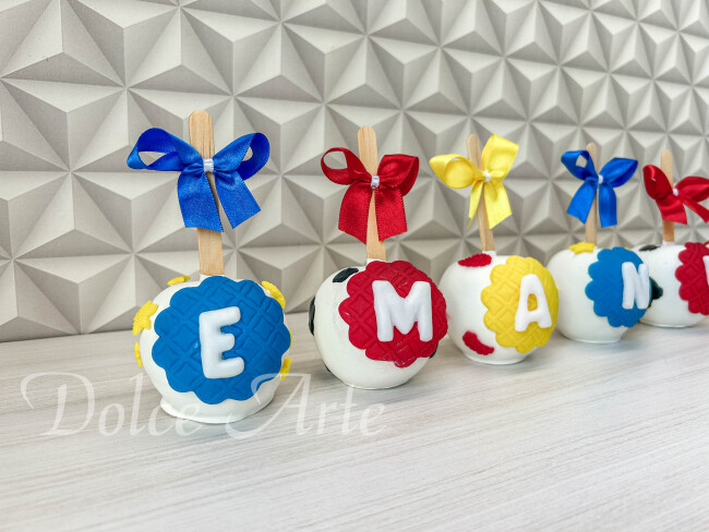 Maçã de Chocolate Toy Story